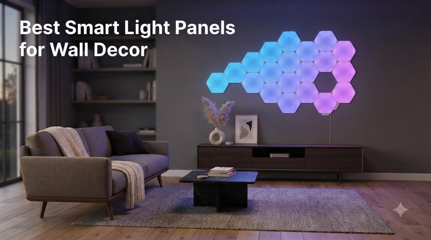 Best Smart Light Panels for Wall Decor