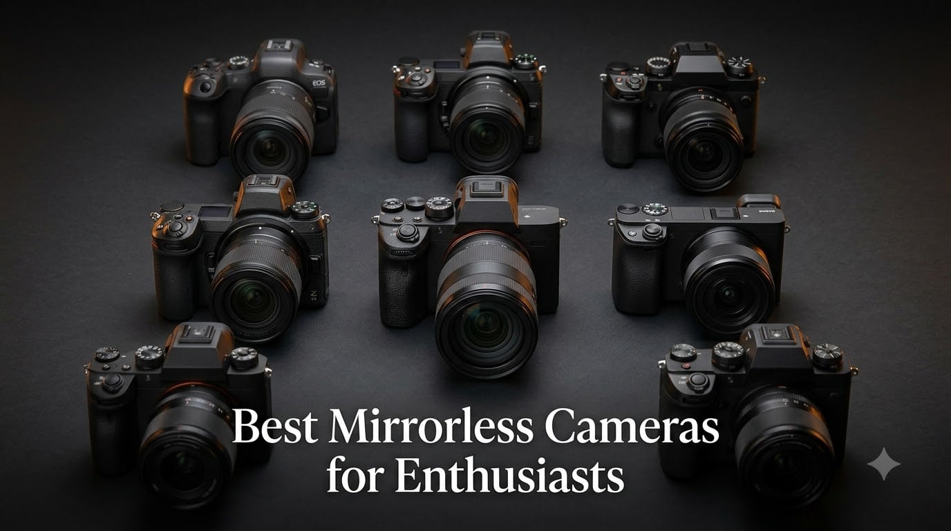 Best Mirrorless Cameras for Enthusiasts