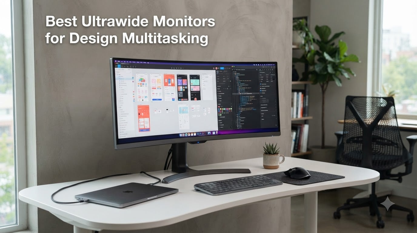 Best Ultrawide Monitors for Design Multitasking