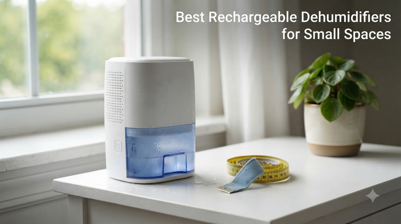 Best Rechargeable Dehumidifiers for Small Spaces