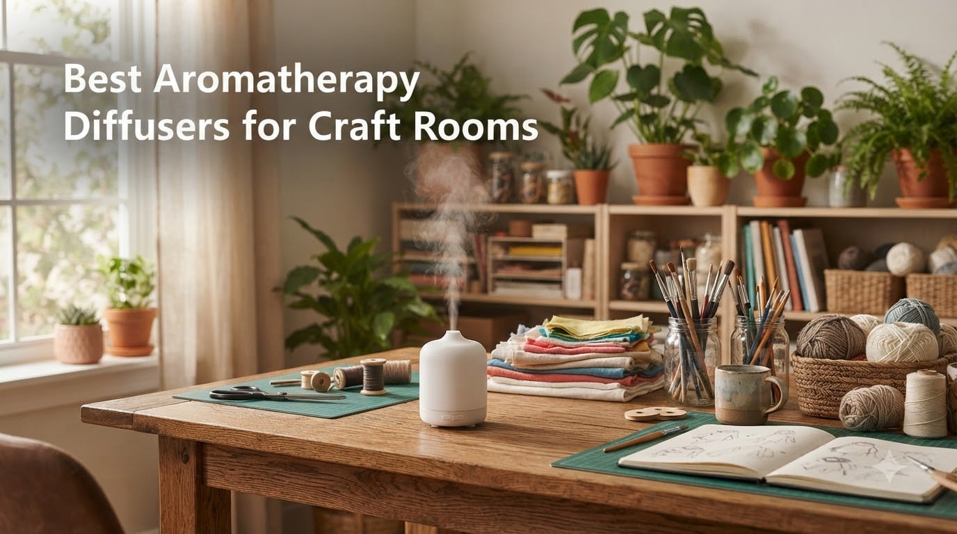 Best Aromatherapy Diffusers for Craft Rooms