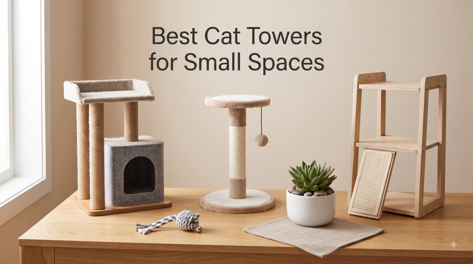 Best Cat Towers for Small Spaces