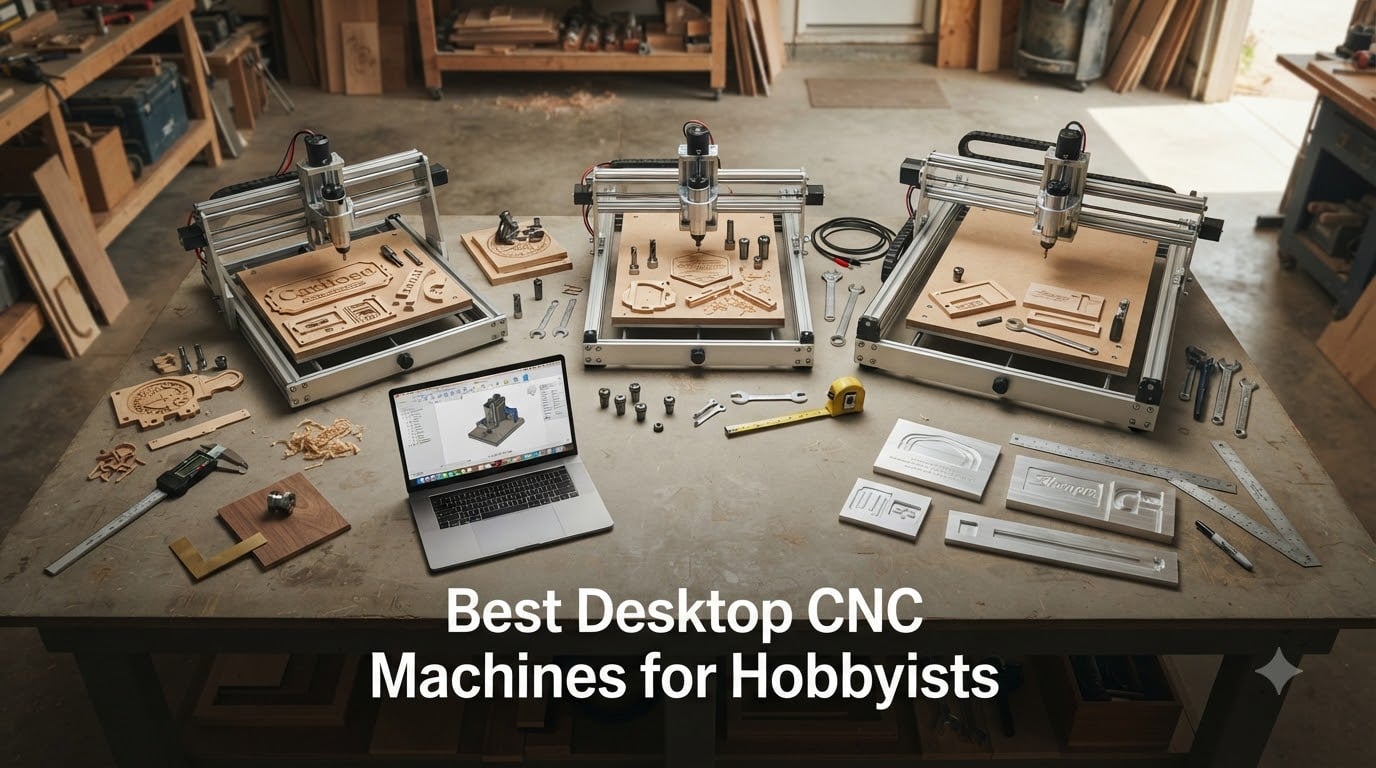 Best Desktop CNC Machines for Hobbyists