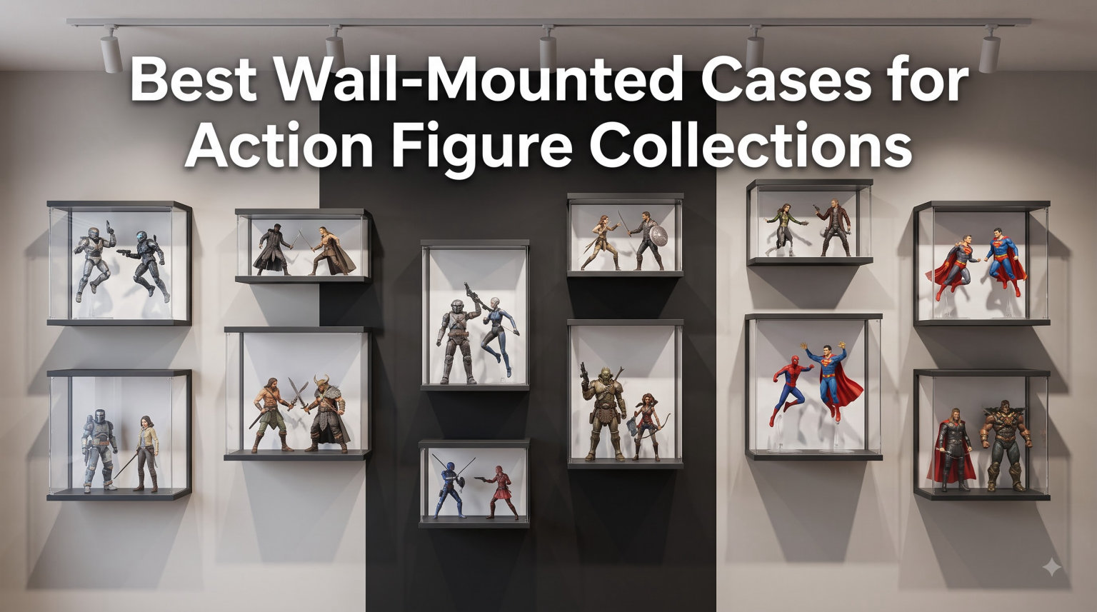 Best Wall-Mounted Cases for Action Figure Collections