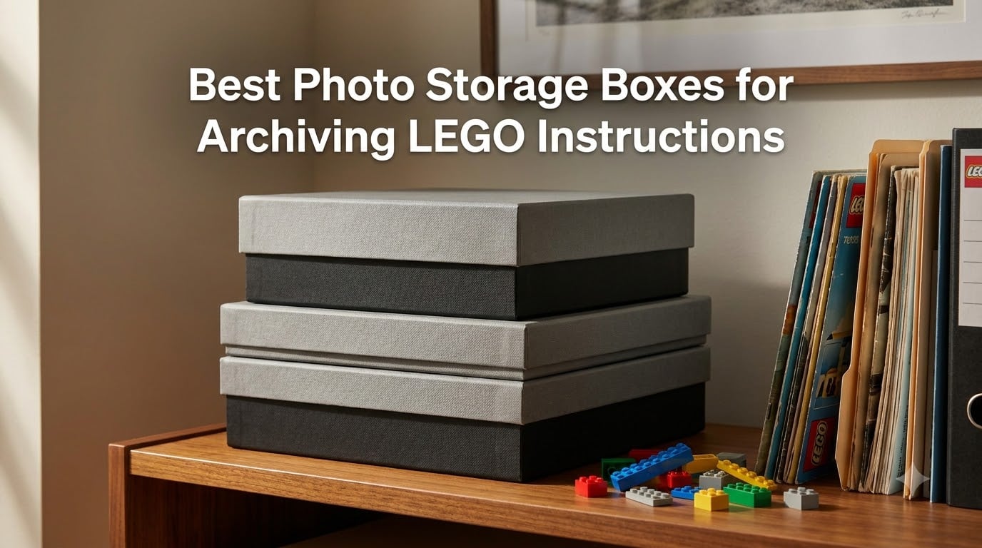 Best Photo Storage Boxes for Archiving LEGO Instructions