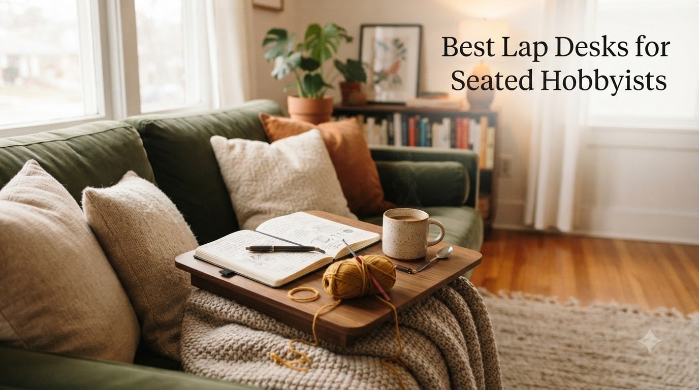 Best Lap Desks for Seated Hobbyists