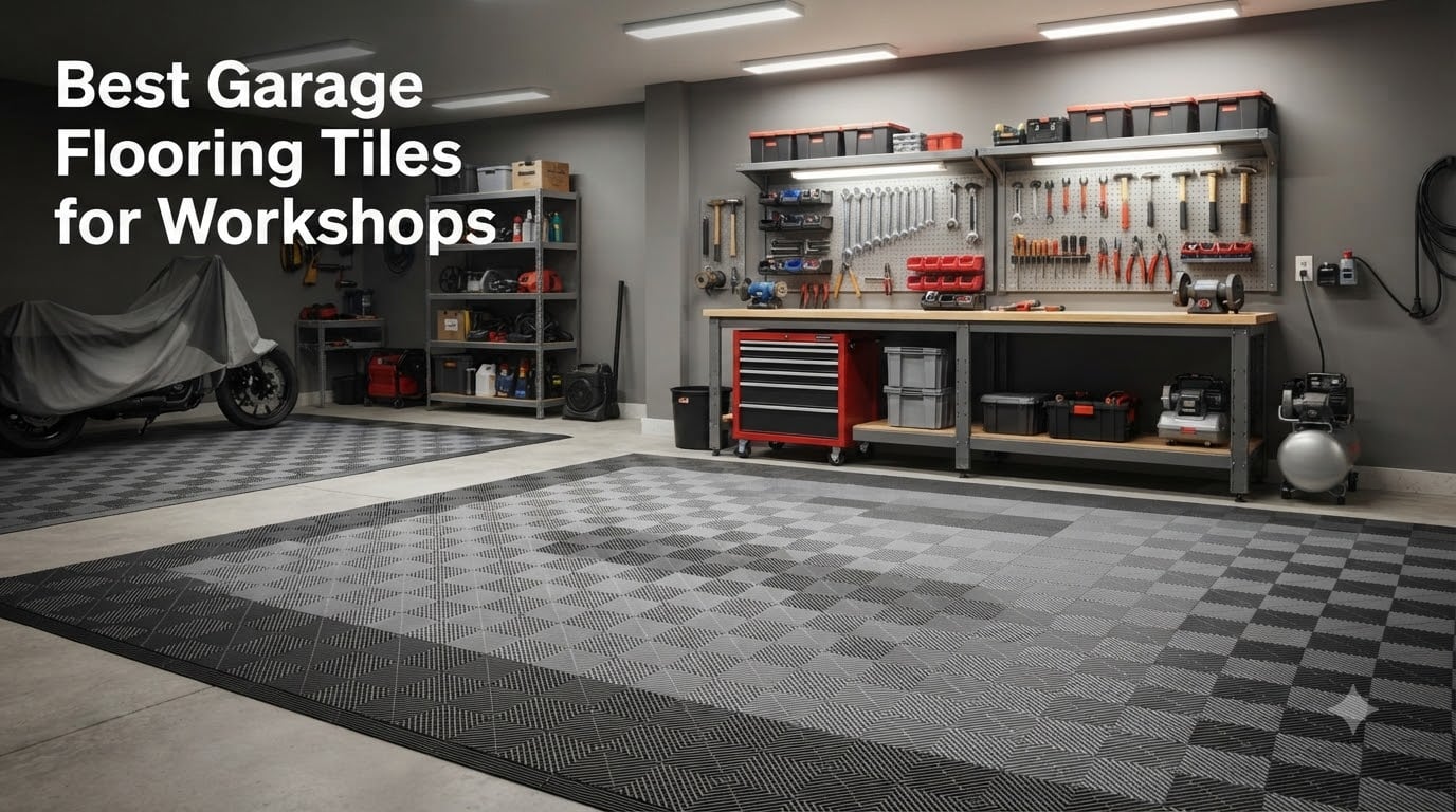 Best Garage Flooring Tiles for Workshops
