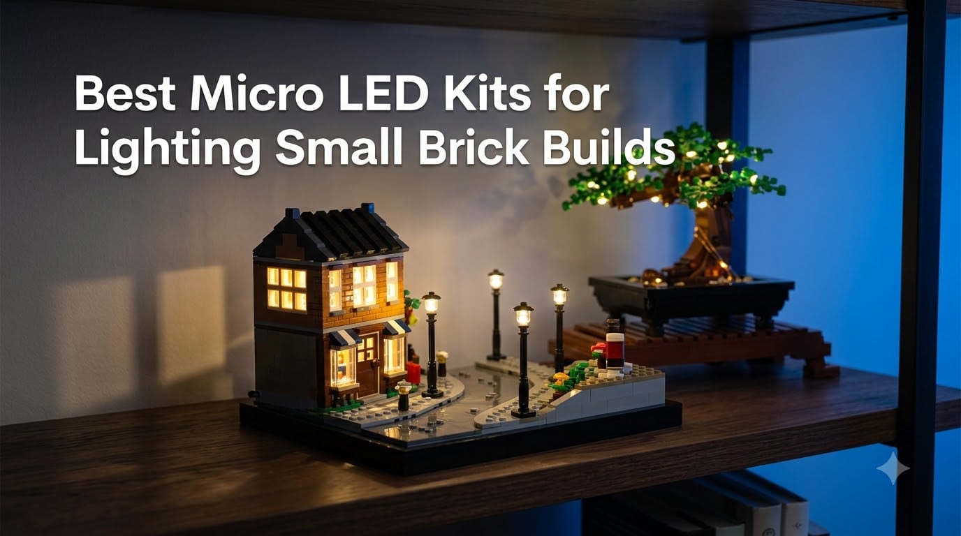 Best Micro LED Kits for Lighting Small Brick Builds