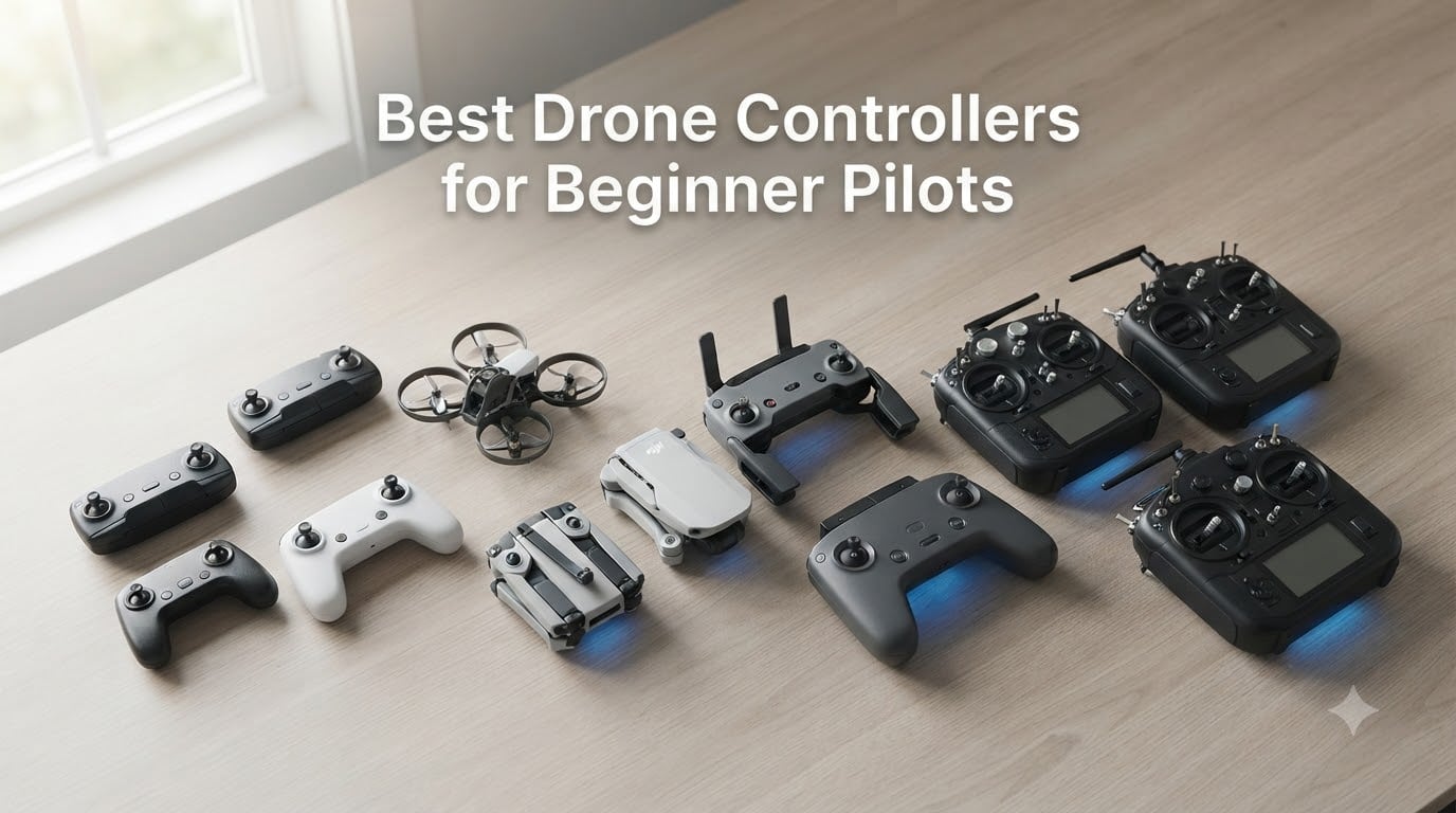 Best Drone Controllers for Beginner Pilots