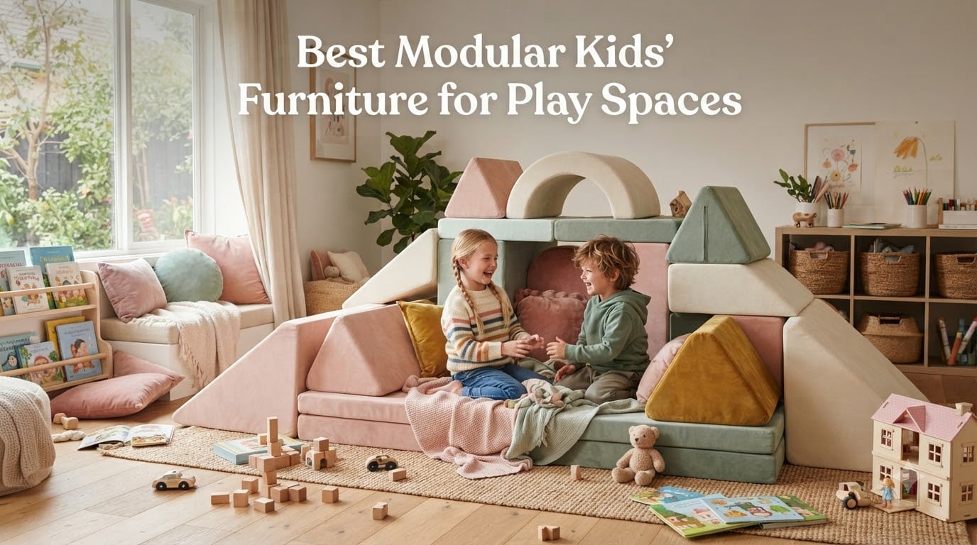 Best Modular Kids' Furniture for Play Spaces