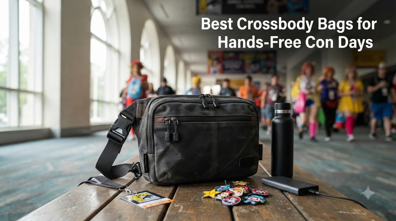 Best Crossbody Bags for Hands-Free Con Days