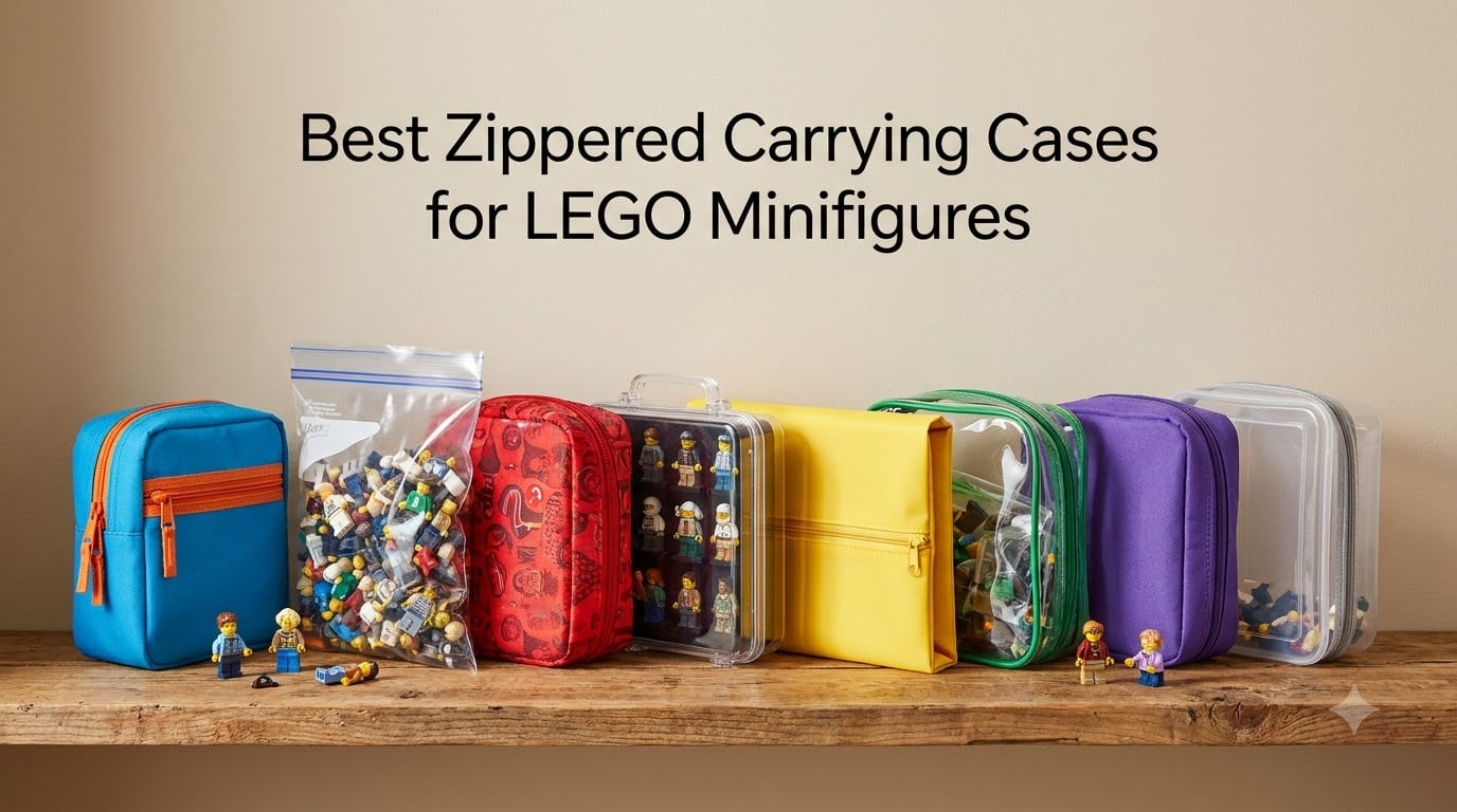 Best Zippered Carrying Cases for LEGO Minifigures