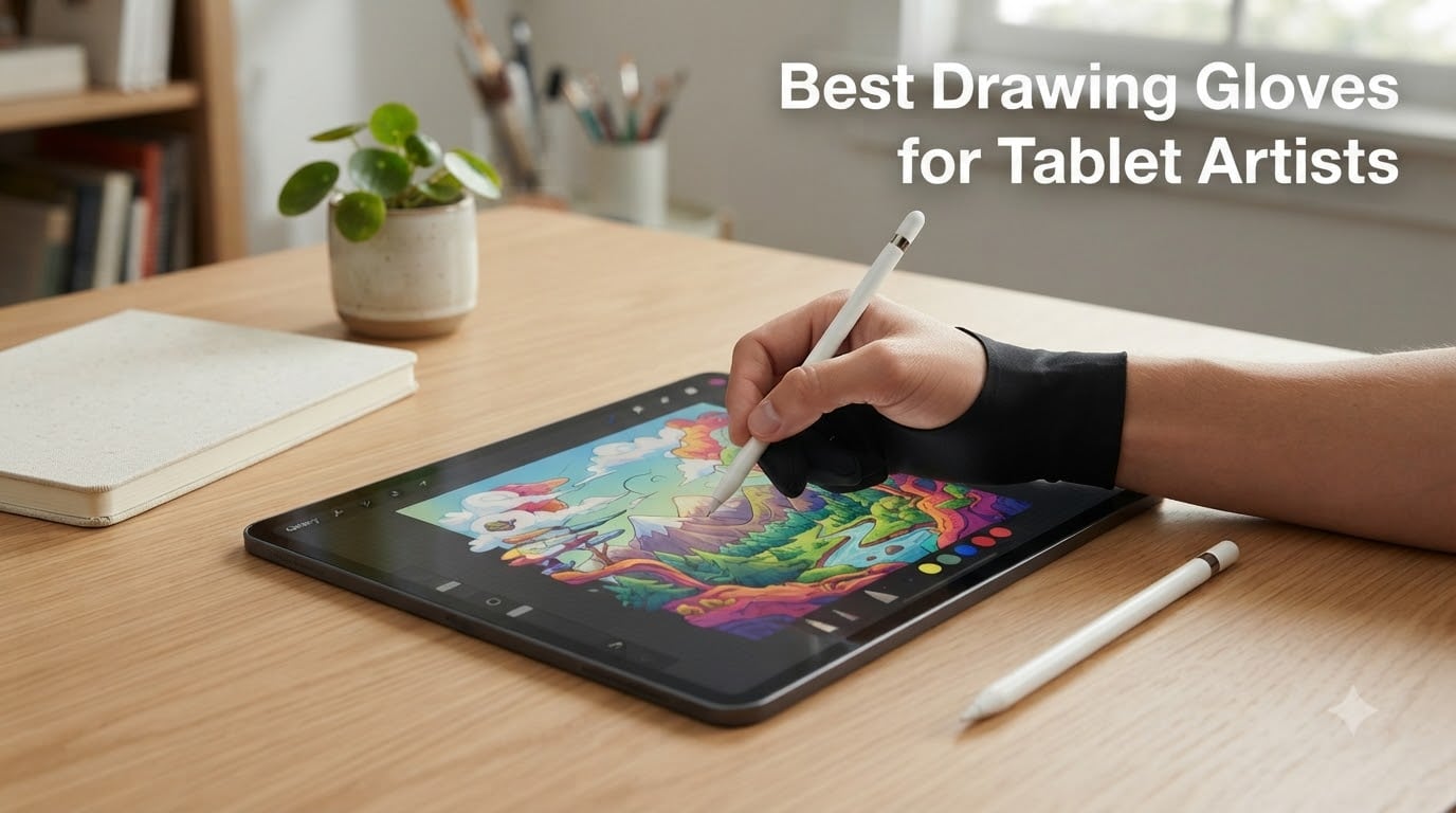Best Drawing Gloves for Tablet Artists
