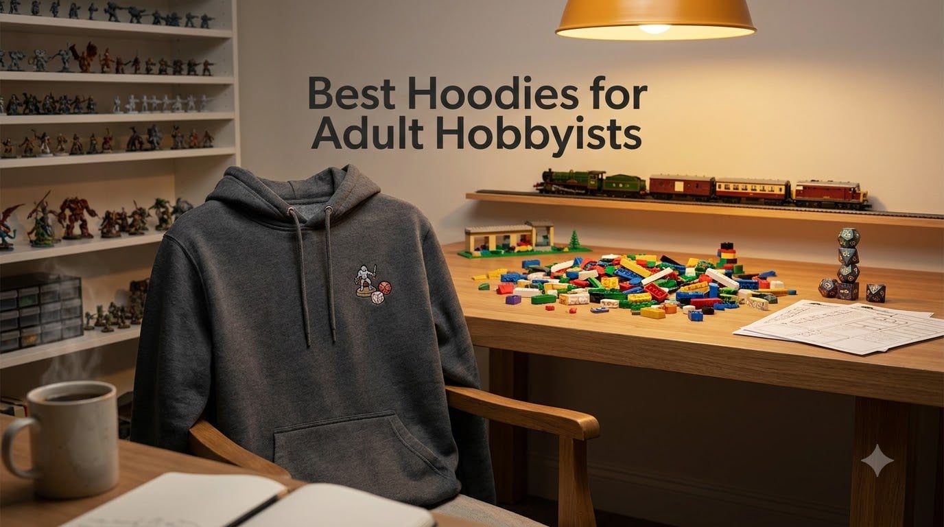 Best Hoodies for Adult Hobbyists