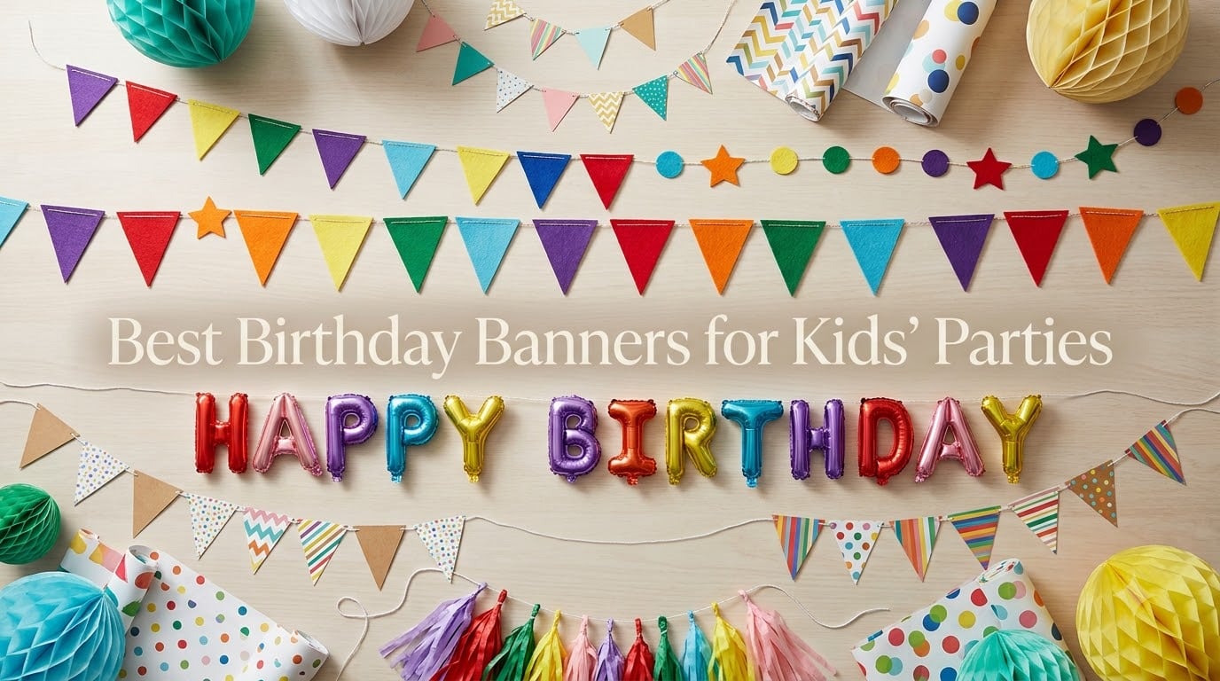 Best Birthday Banners for Kids' Parties