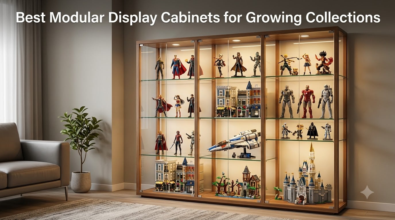 Best Modular Display Cabinets for Growing Collections