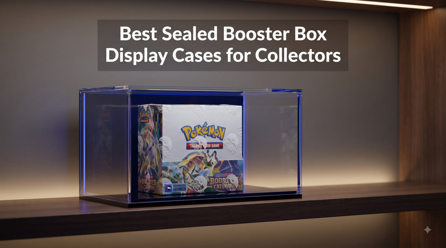 Best Sealed Booster Box Display Cases for Collectors