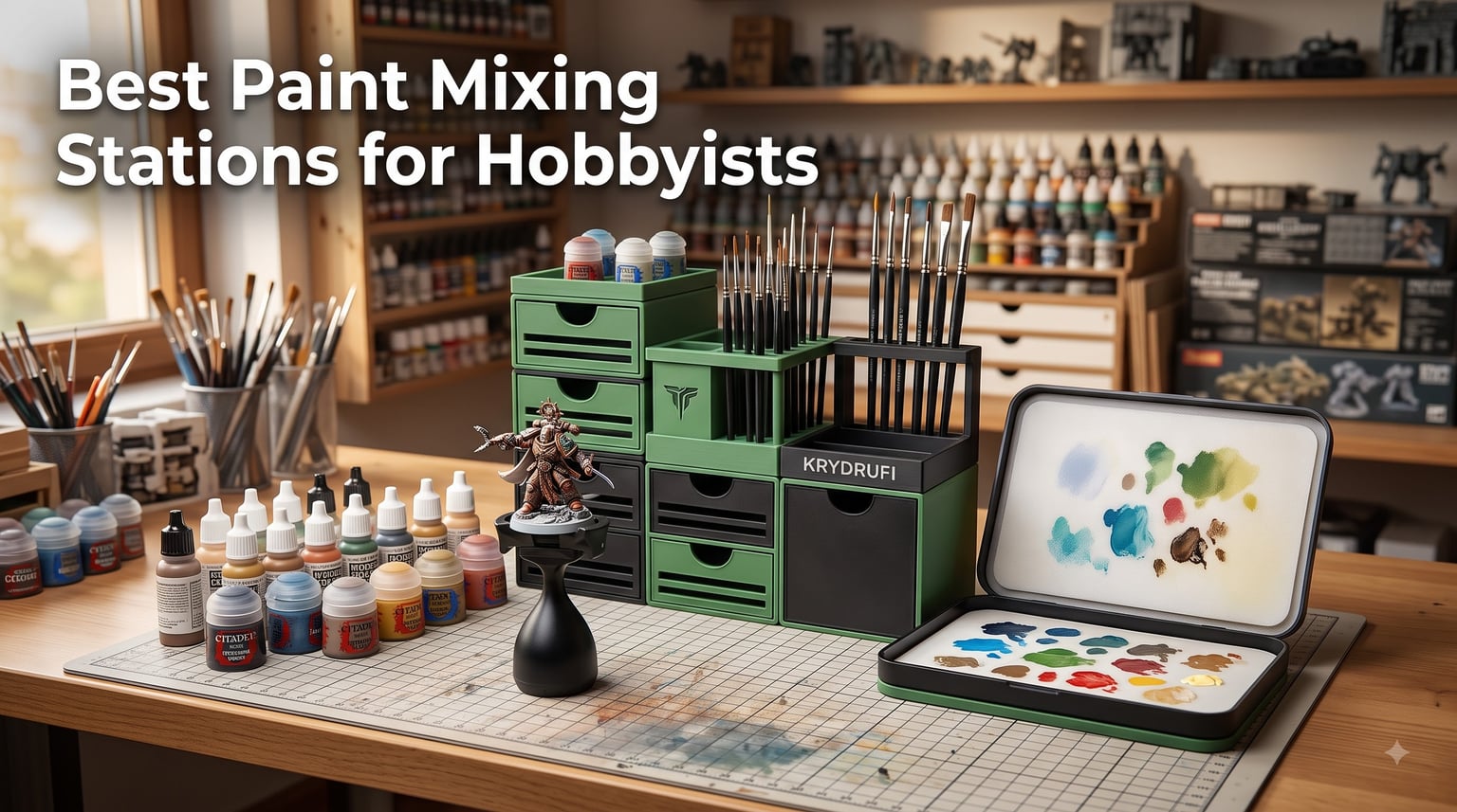 Best Paint Mixing Stations for Hobbyists