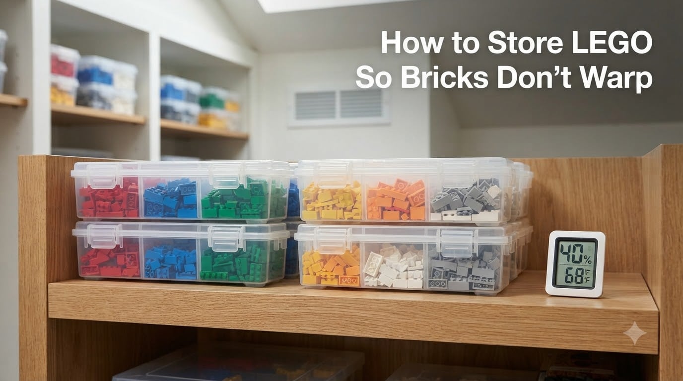 How to Store LEGO So Bricks Don't Warp
