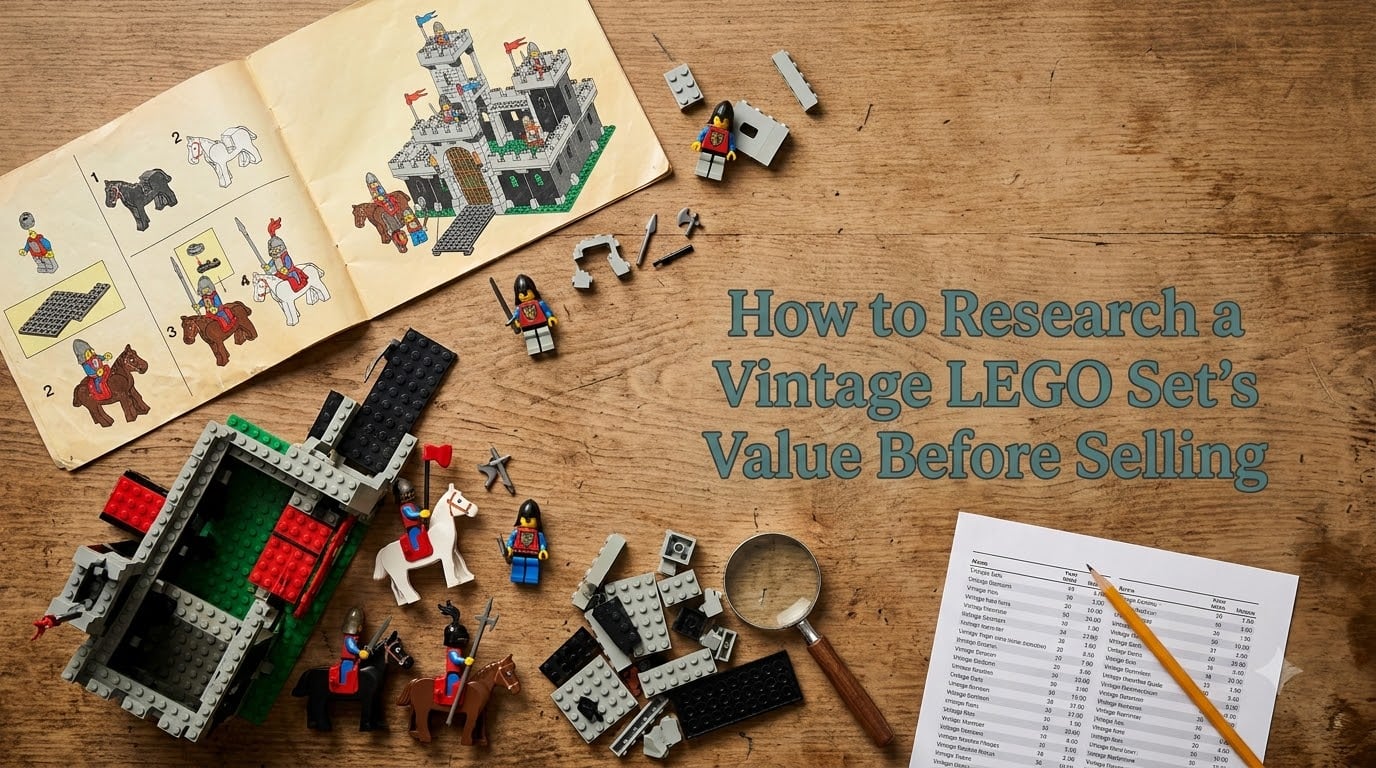 How to Research a Vintage LEGO Set's Value Before Selling