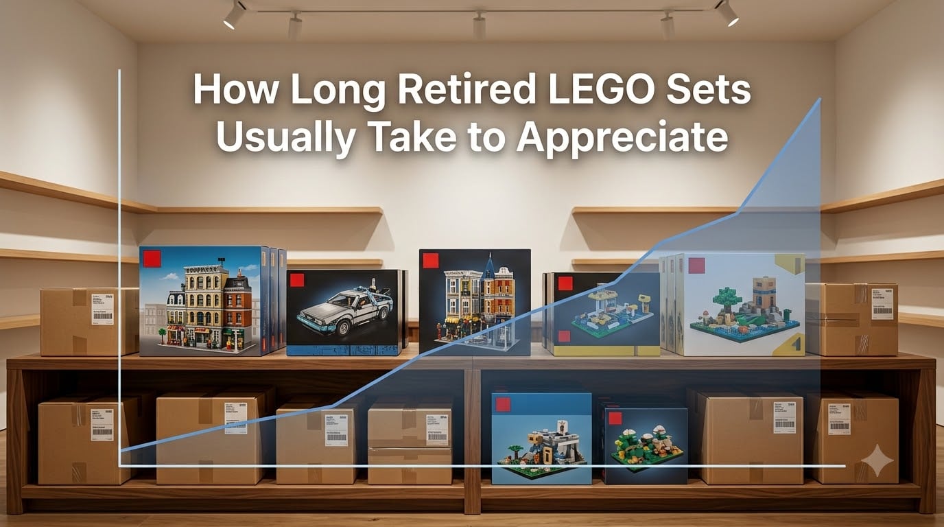 How Long Retired LEGO Sets Usually Take to Appreciate