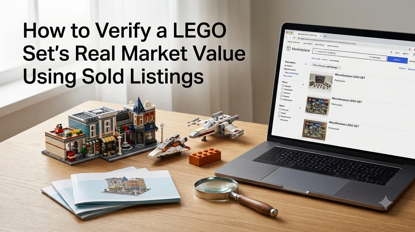 How to Verify a LEGO Set's Real Market Value Using Sold Listings