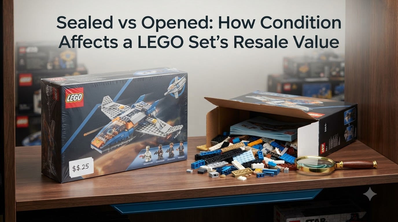 Sealed vs Opened: How Condition Affects a LEGO Set's Resale Value