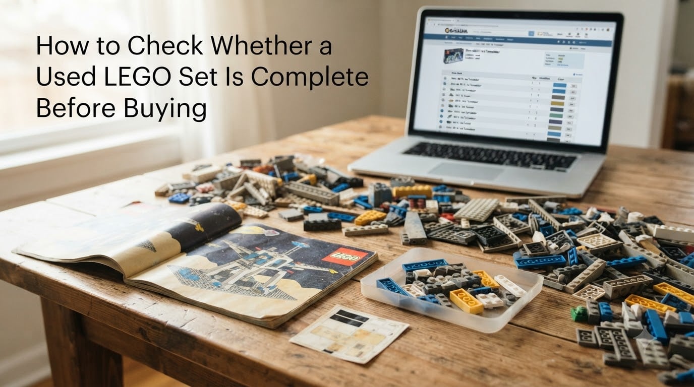 How to Check Whether a Used LEGO Set Is Complete Before Buying
