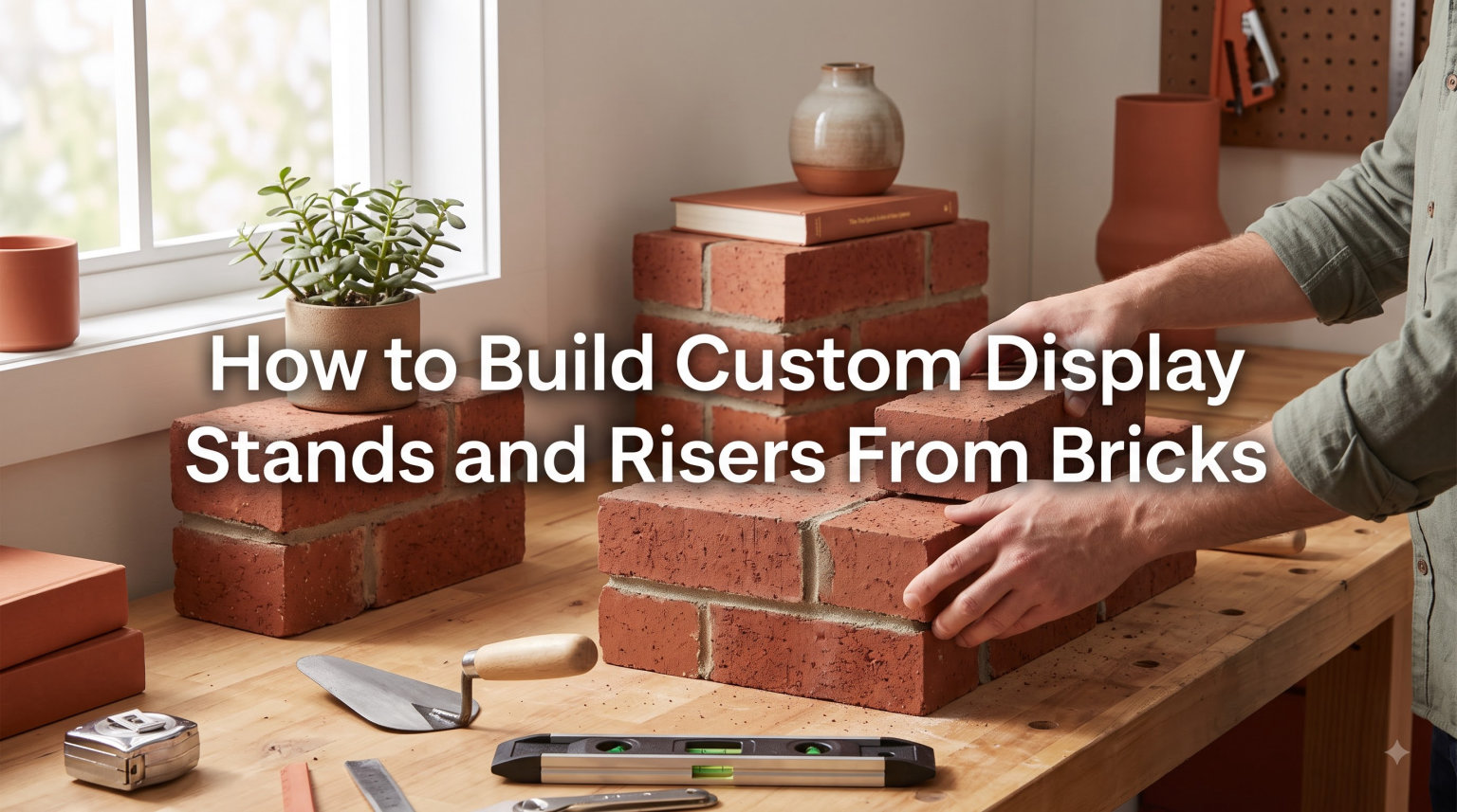 How to Build Custom Display Stands and Risers From Bricks
