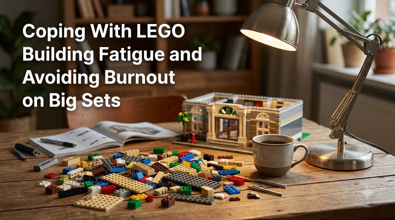 Coping With LEGO Building Fatigue and Avoiding Burnout on Big Sets