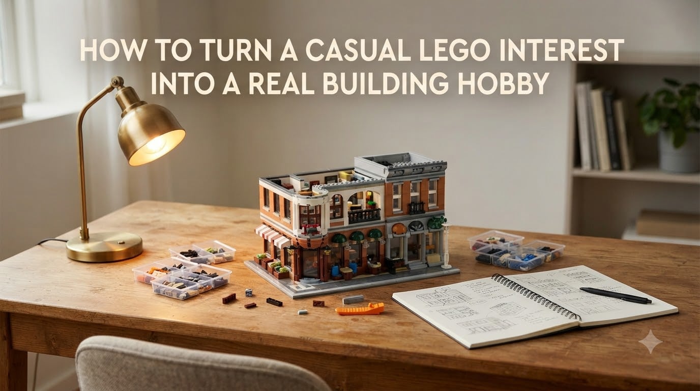 How to Turn a Casual LEGO Interest Into a Real Building Hobby