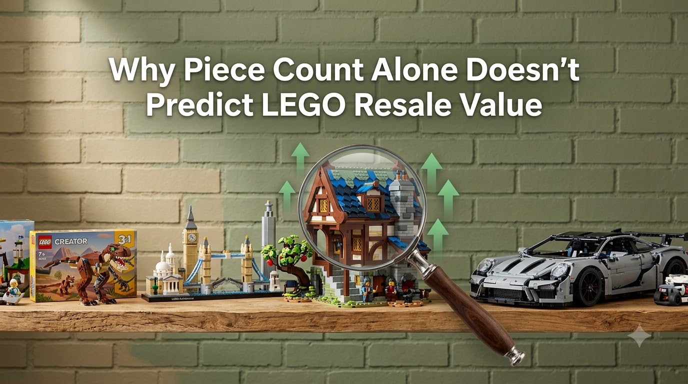 Why Piece Count Alone Doesn't Predict LEGO Resale Value