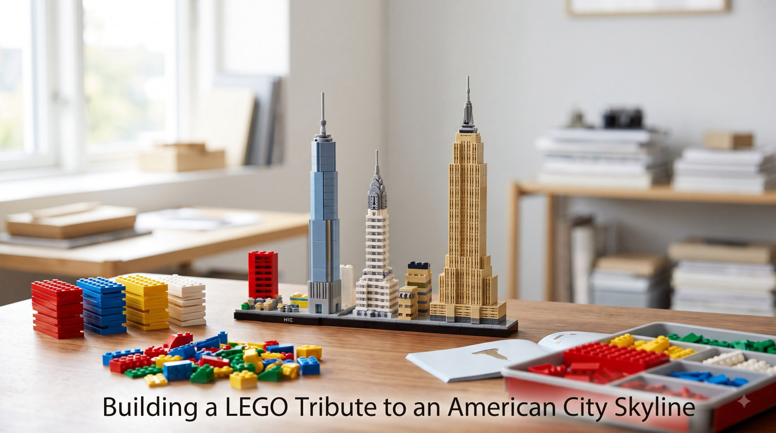 Building a LEGO Tribute to an American City Skyline