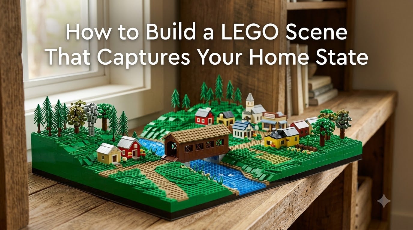 How to Build a LEGO Scene That Captures Your Home State