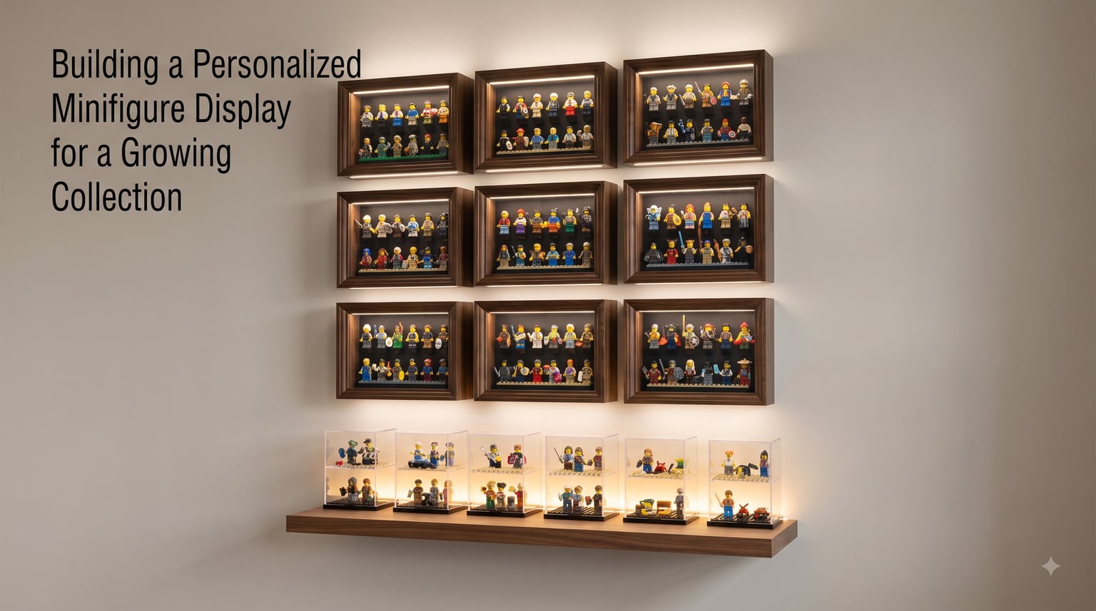 Building a Personalized Minifigure Display for a Growing Collection