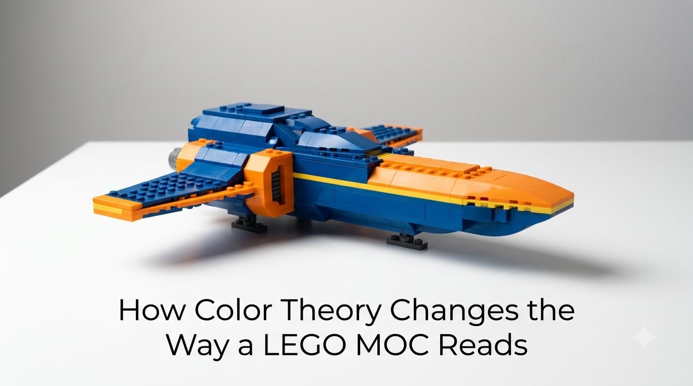 How Color Theory Changes the Way a LEGO MOC Reads