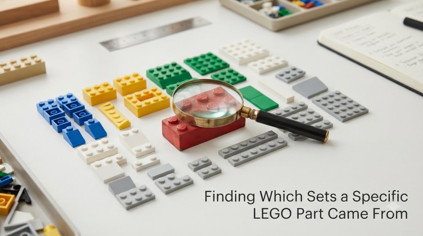 Finding Which Sets a Specific LEGO Part Came From