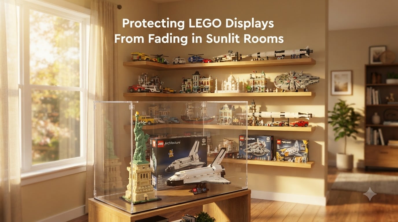 Protecting LEGO Displays From Fading in Sunlit Rooms