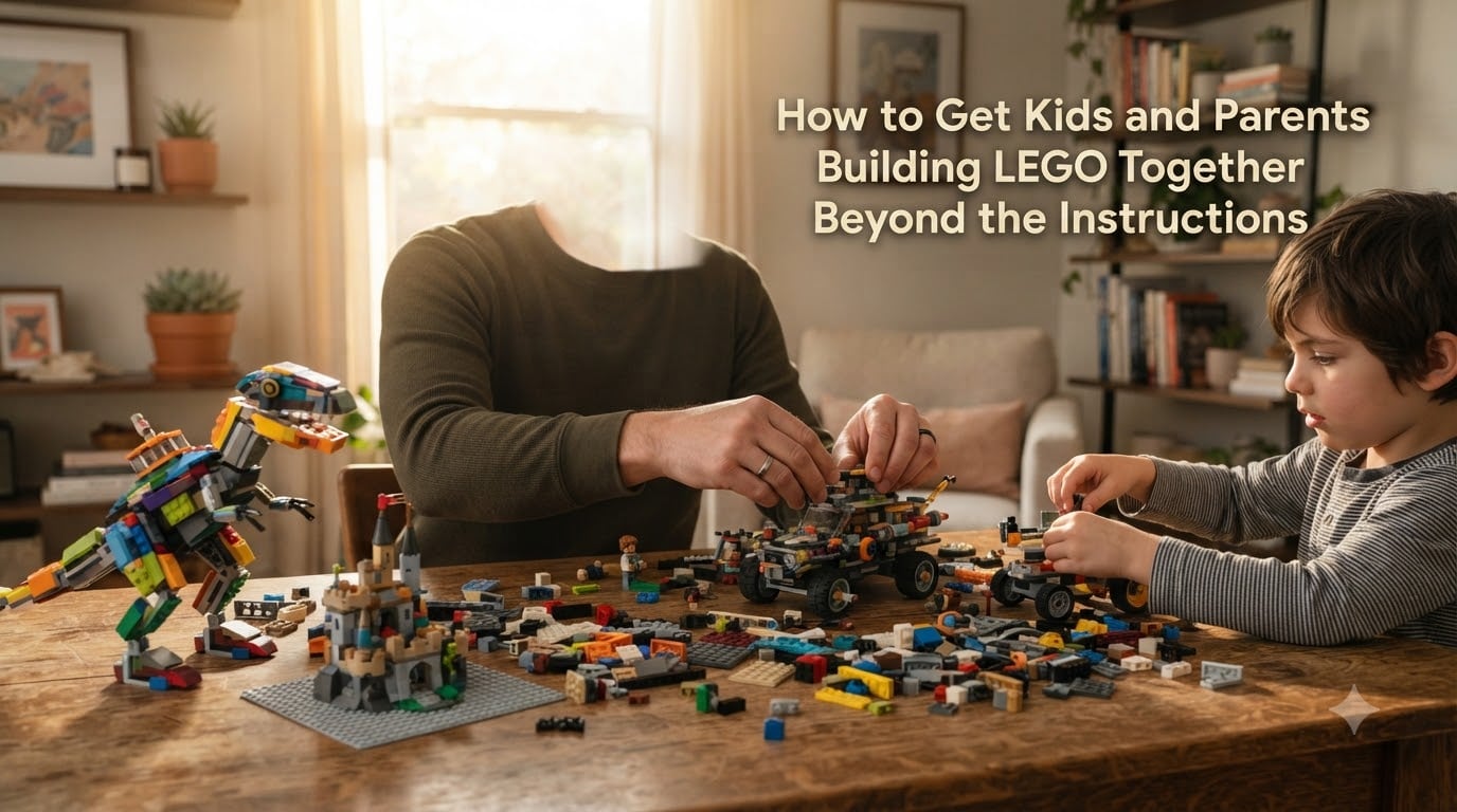How to Get Kids and Parents Building LEGO Together Beyond the Instructions