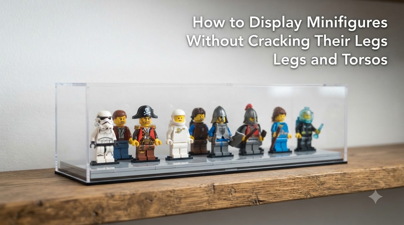 How to Display Minifigures Without Cracking Their Legs and Torsos