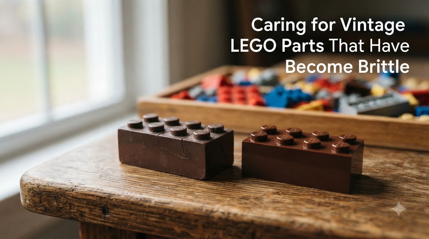 Caring for Vintage LEGO Parts That Have Become Brittle