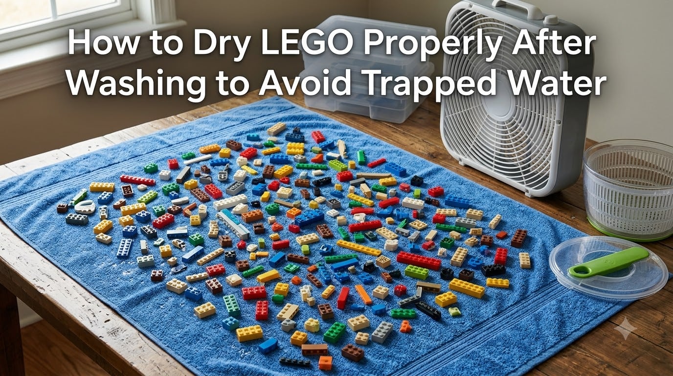 How to Dry LEGO Properly After Washing to Avoid Trapped Water
