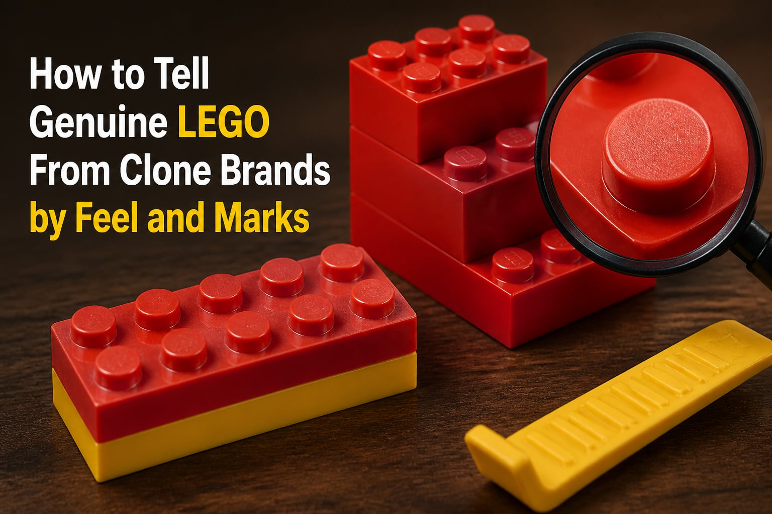 How to Tell Genuine LEGO From Clone Brands by Feel and Marks