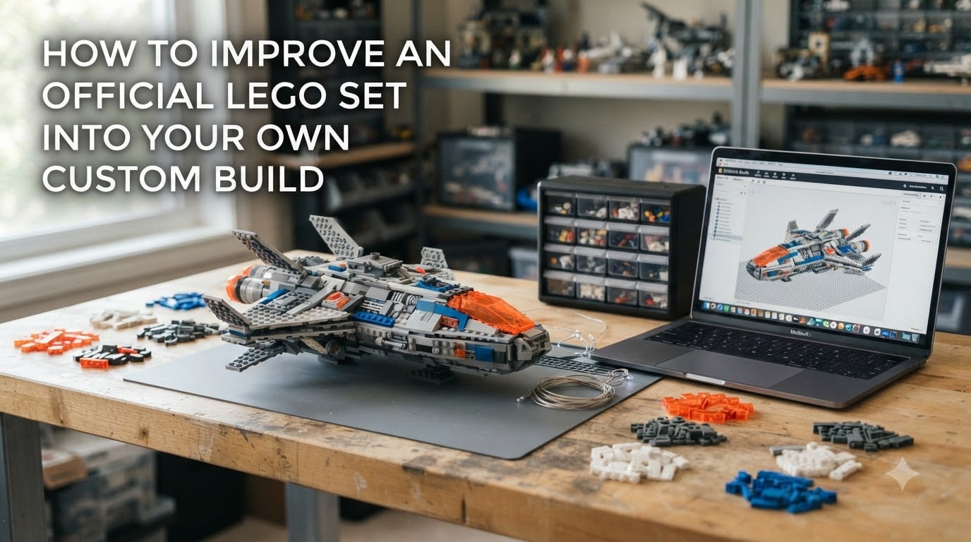 How to Improve an Official LEGO Set Into Your Own Custom Build
