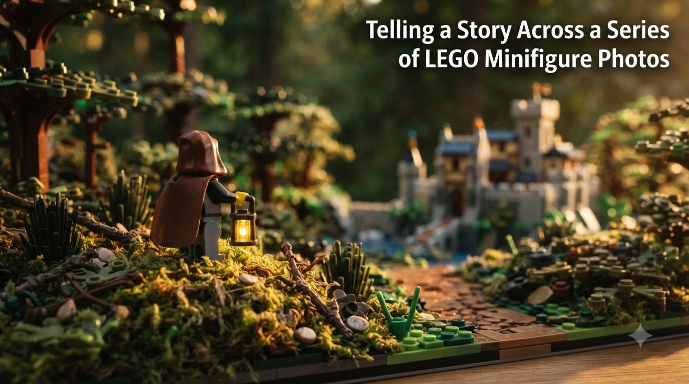 Telling a Story Across a Series of LEGO Minifigure Photos