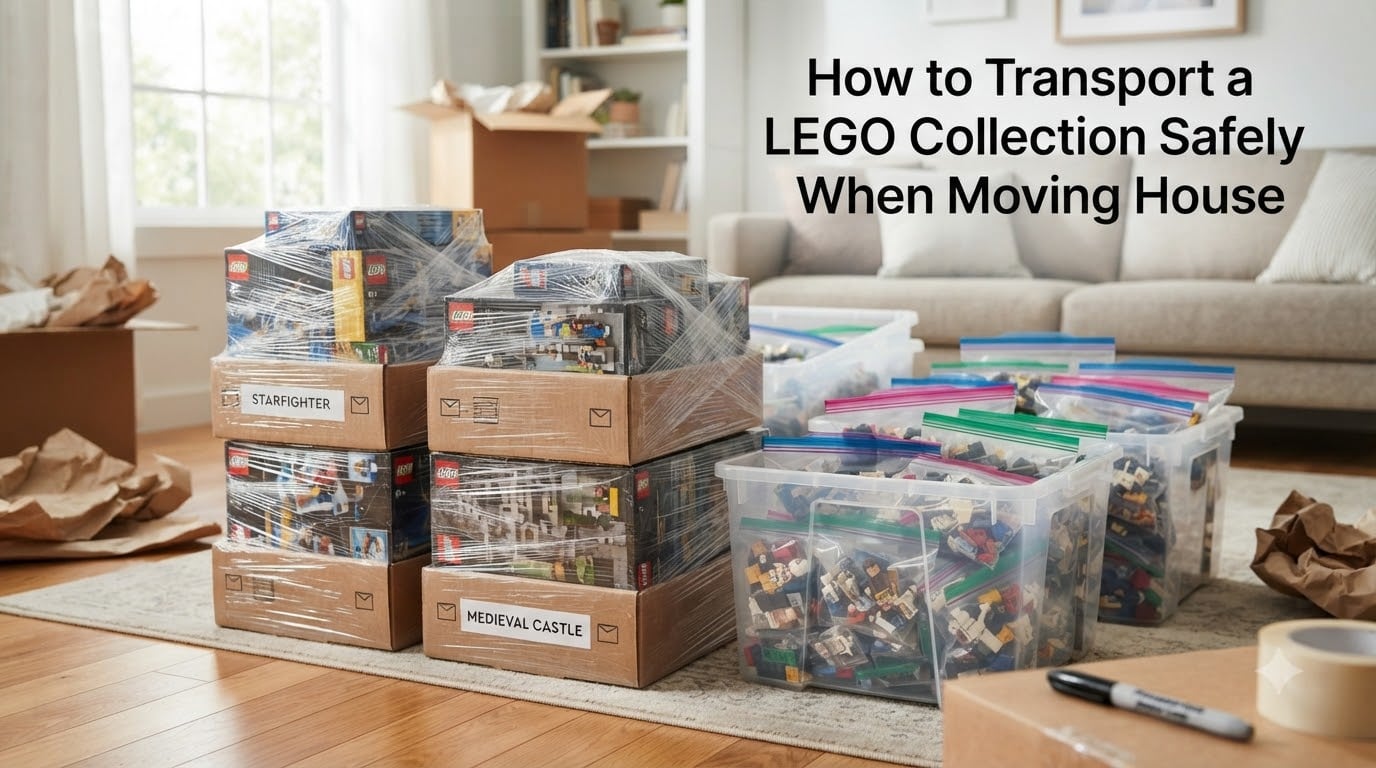 How to Transport a LEGO Collection Safely When Moving House