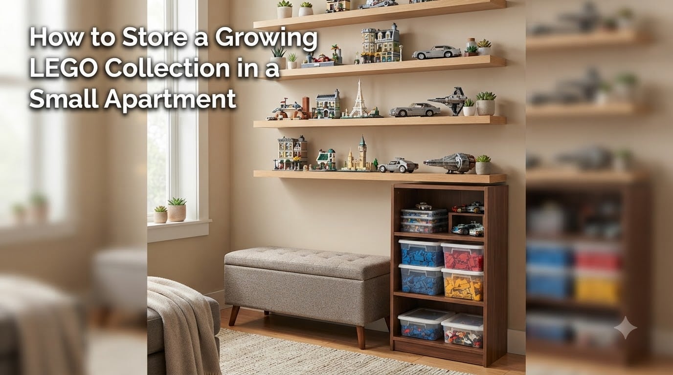 How to Store a Growing LEGO Collection in a Small Apartment