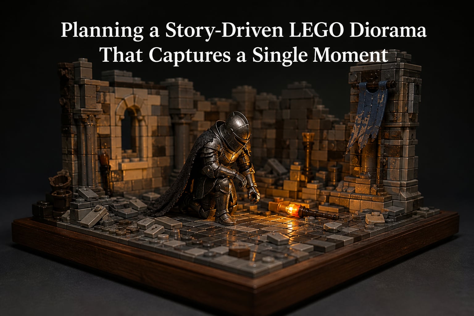 Planning a Story-Driven LEGO Diorama That Captures a Single Moment