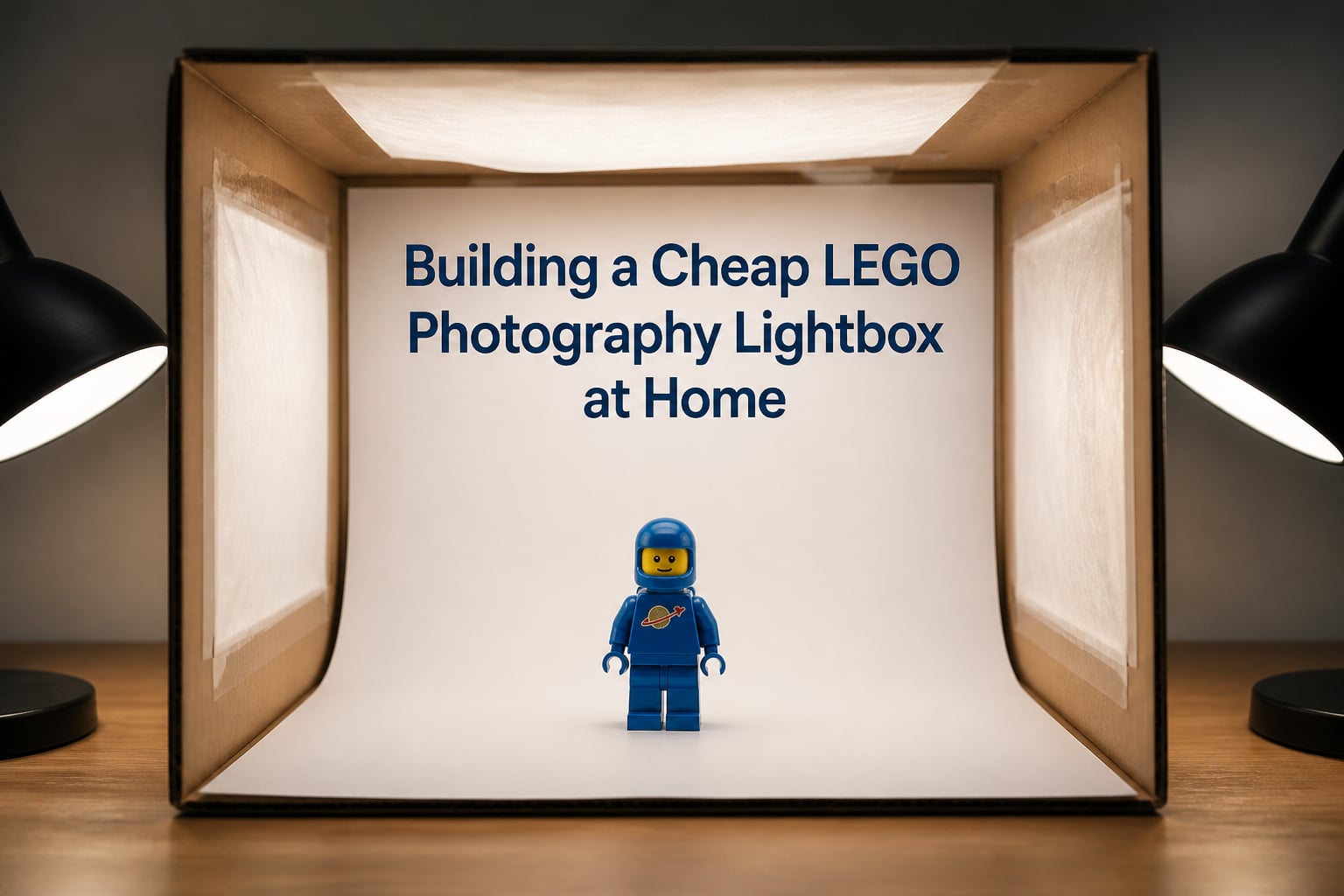 Building a Cheap LEGO Photography Lightbox at Home