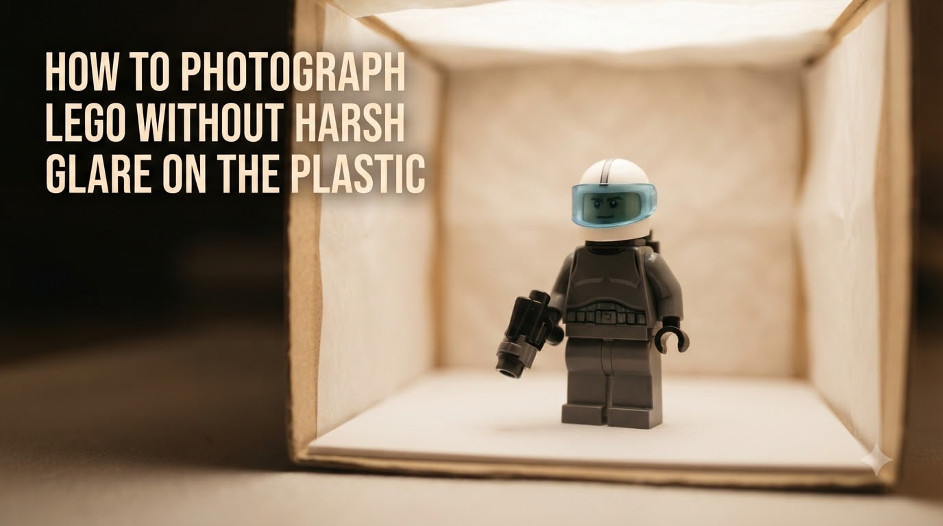How to Photograph LEGO Without Harsh Glare on the Plastic